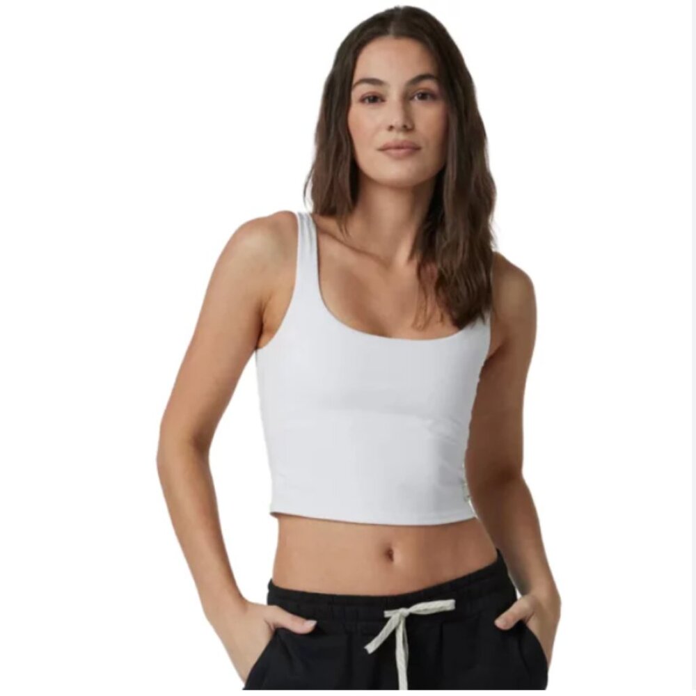 Vuori Daily Tank White Women's Size S